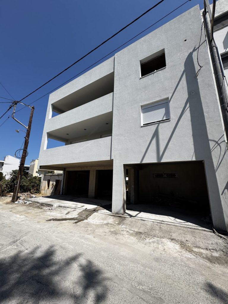 Κατασκευή διώροφου κτιρίου με πυλωτή συμβατικής κατασκευής- Αί Γιάννης Ηράκλειο